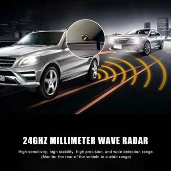Avto Slepa Pega, Sistem za Zaznavanje 24Ghz MM Val Radar BSD Mikrovalovna Slepa Pega Spremljanje Sprememb Lane Podprto Parkiranje 10M/20M/50M