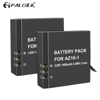 AZ16-1 ionskih baterij za polnjenje 3.85 V 1400mAh baterija Li-ion baterije za fotoaparat Xiaomi YI Lite 2 4K 4k 360 VR Akcija