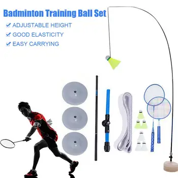 Badminton Trenerjev Stretch Strokovno Badminton Stroj, Robot Lopar Usposabljanje Šport Samostojno učenje Praksi Usposabljanja Dodatki