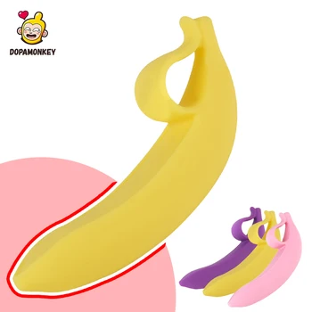 Banana dildo Sex Igrače za Ženske Ženski Masturbator Odraslih Izdelki G Spot Spodbujanje Analni Čep Rit Vagina Masaža silikonski vibrator