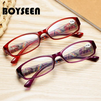 Boyseen Nove Anti-Blu-Ray Obravnavi Očala, Prevlečeni Presbyopic Očala Žensk Obravnavi Očala Kvadratnih 013