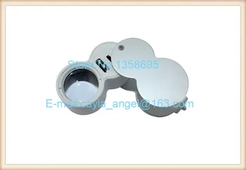 Brezplačna Dostava 40X-25 mm Manifying Stekla,LED Magnifier Z Valuto Odkrivanje In Nakit Opredelitev Vrste