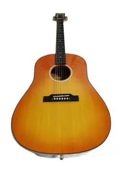 brezplačna dostava AAA meri akustične kitare, nagib ramen letnik kitara strokovno 6 string ebony Byron akustično kitaro