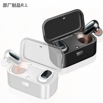 Brezžične Bluetooth Slušalke Mini binaural šport stereo slušalke TWS5.0 s polnjenjem prostor majhen slušalke za ipod iphone
