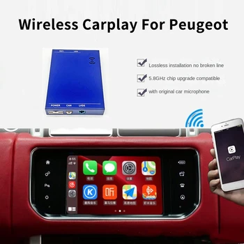 Brezžični Carplay Dekoder Za Peugeot, Z Android Ogledalo Povezavo Airplay Avto Funkcije Predvajanja