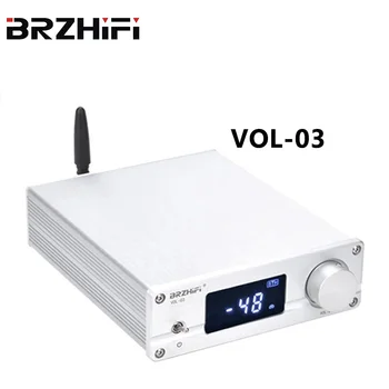 BRZHIFI VOL03 Preamplifier Bluetooth 5.0 QCC3008 Podporo SBC AAC APTX HiFi Digitalni Avdio Ojačevalnik Za močnostni Ojačevalnik Aktivni Zvočniki