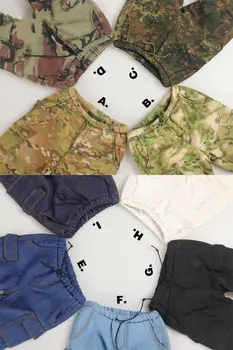 CCTOYS 1/6. CC005 Moški Vojak Trendy korejskem Slogu Hip Hop Nepakirana Jeans Hlače