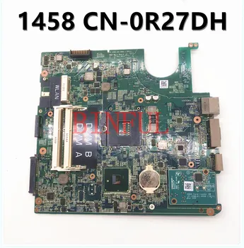 CN-0R27DH 0R27DH R27DH Visoke Kakovosti Mainboard Za DELL 1458 S1458 Prenosni računalnik z Matično ploščo 1P-009CJ00-6001 HM55 DDR3 100% Polno Preizkušen