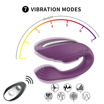 Daljinski upravljalnik Nosljivi Vibrator, Dildo Vibratorji za Ženske, G-spot Klitoris Nevidno Metulj Hlačke Vibracijsko Jajce Sex Igrače 18