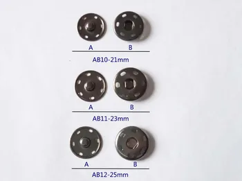 Debelo 100sets / veliko velik kovinski medenina šivanje pritisnite na gumb pripni gumb fasteners brezplačna dostava 2015101402