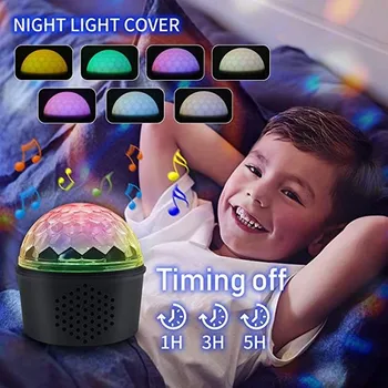 Dj Disco Luči RGB Čarobno Žogo Fazi Glasbe Light 3 v 1 Bluetooth Zvočnik Vključi Zvok Star Projektor Svetlobe Stranka Noč Svetlobe