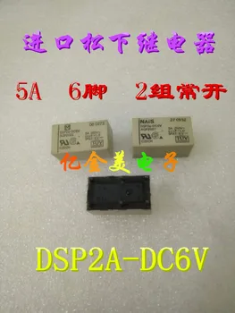 DSP2a-DC6V 6V tuljavo 6-pin rele 5A