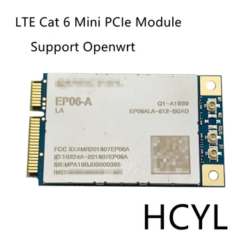 EP06 EP06-E Is/M2M-optimizirana LTE06-Cat 6 Mini PCIe Modul za Podporo Openwrt Usmerjevalnik WG3526 Neobvezno 5dbi Snemljivo Anteno