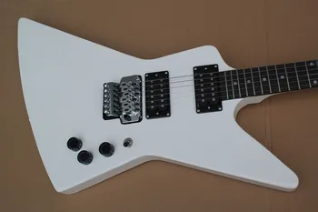 Experorer gos oblikovan dvojni rock električna kitara bela 417