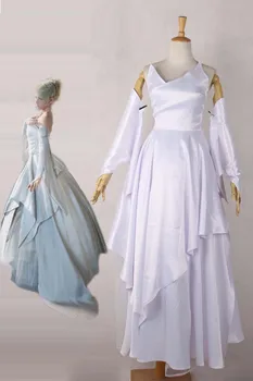 Final Fantasy XIV FF15 Luna Poročno Obleko, Cosplay Kostum