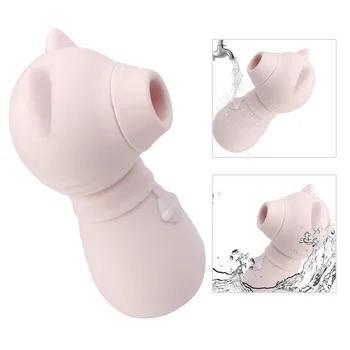 G Spot Vibrator 7 Hitrosti Klitoris Stimulator Spolnih Igrač za Ženske Ustni Blowjob za Odrasle Izdelkov Sesanju Vibrator za Klitoris Nastavek Bedak