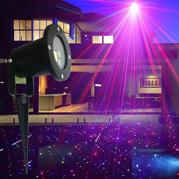 Gibljejo Celotno Nebo Zvezda Laserski Projektor Krajine Razsvetljavo Rdeče in Zeleno Božično zabavo LED Fazi Svetlobo na Prostem Vrt, Travnik Laserska Lučka