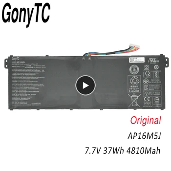 GONYTC 7.7 V 37Wh AP16M5J Original Laptop Baterije Za Acer Aspire 1 A114-31 A315-21 A315-51 A515-51 A314-31 Serija