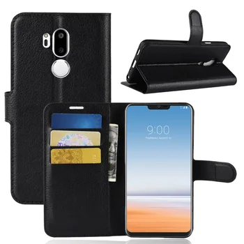 GUEXIWEI blagovne Znamke Retro Denarnica Usnjena torbica za LG G7 360 Zaščitno Magnetno Stojalo Pokrovček za LG K8 2018 Telefon Lupini