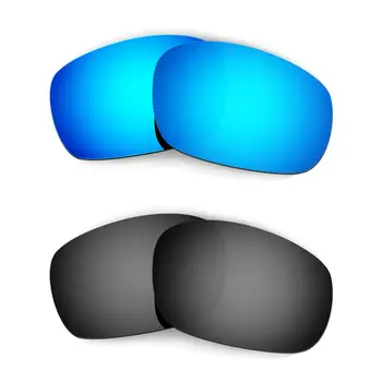HKUCO Za Jawbone Polarizirana sončna Očala Zamenjava Leč 2 Parov Blue & Black