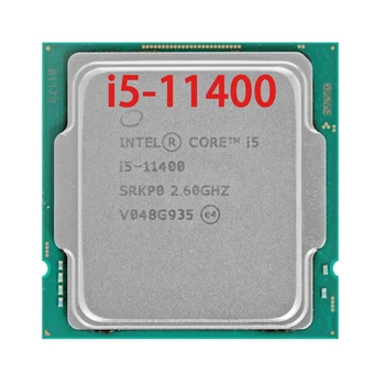 Intel Core i5-11400 i5 11400 2.6 GHz Šest-Core Dvanajst-Nit CPU Procesor L3=12M 65W LGA 1200