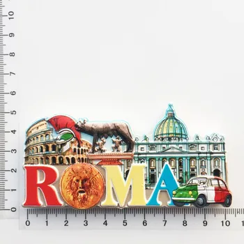 Italija Rim turistični spominek točke magnetne nalepke hladilnik