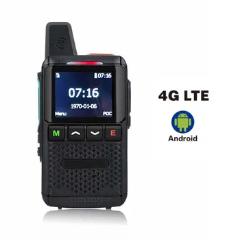 Komunikacija radio Zello Poc Walkie Talkie Mobilni Telefon Omrežju 4G Ročni oddajnik in Sprejemnik GPS Modri zob WIFI Dual Sim Telefon