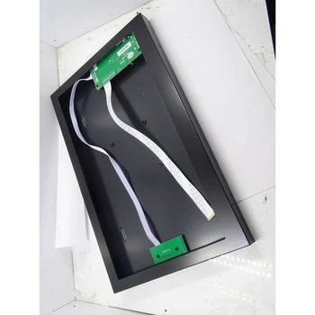 Kovinske zlitine hrbtni pokrovček primeru box + EDP Krmilnik odbor VGA HDMI je združljiv komplet za NT156WHM 1366 x 768 Ploščo, zaslon 15.6