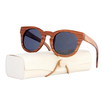 Lesen okvir Letnik Polarizirana sončna očala ženska moški ovalne Globoko barvne sončna očala Plaži Anti-UV visoke kakovosti očala