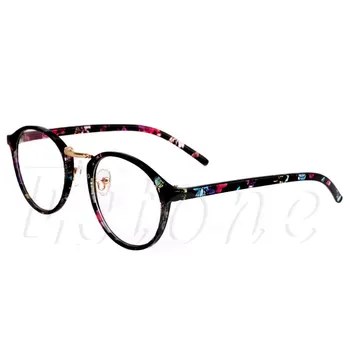 Letnik Moški Ženske Eyeglass Okvir Očal Je Retro Očala Clear Leče, Optični Nova
