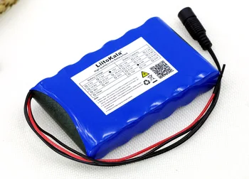 Liitokala 12 v 6.8 Ah 6800mAh 18650 baterije za ponovno Polnjenje 12,6 V PCB Litij-ionska Baterija Protection Board