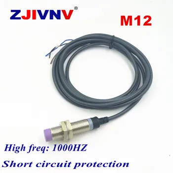 M12 kratkostična zaščita NE - flush vrsto bližine Stikalo PNP/NPN NO/NC AC DC Visoko frekvenco 1KHZ induktivni senzor