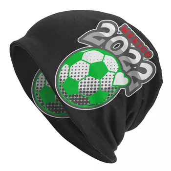Mexicoes Futbol Design 2022 Klasičnih Bonnet Klobuki hip hop klobuk Grafični Smešno Unisex Pletenje Klobuk Plesti Klobuk Bonnet Klobuki