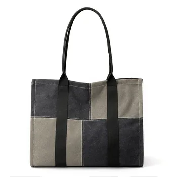 Moda nove, velike zmogljivosti, prenosna torba Moda preprost platno vrečko