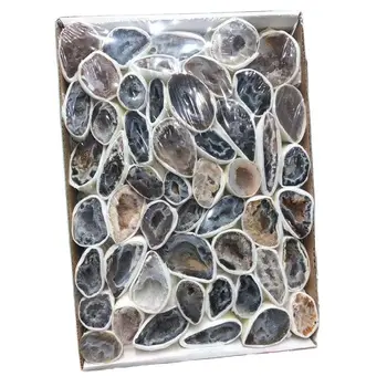 Naravni Kristali Mineralni Material Kamen Agate Druzy Geode Box Set Zdravilne Kamne, Za Dekoracijo,