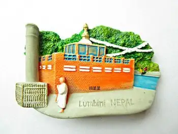 Nepalski menihi Hladilnik nalepke