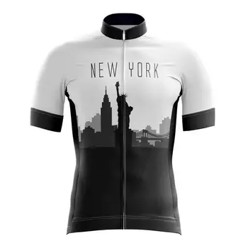 Newyorški Empire State Kolesarski Dres Cestno Kolo Kolesarjenje Oblačila Oblačila Quick Dry Vlago Wicking Kolesarski Šport