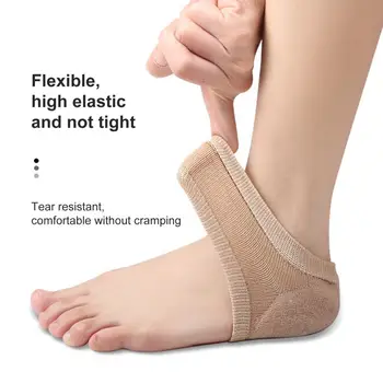Noge Nego Nogavice Šok Odpornost Brez Deformacij Stopala za Nego Kože Varovanje Pete Kritje Anti-razpokan Pete Blazine za Nego Stopal