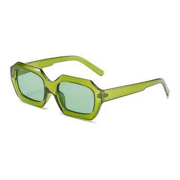 Nov Kvadratni Okvir sončna Očala Ženske Modni Vintage sončna Očala Ženski Odtenki Trdna Leče za Očala UV400