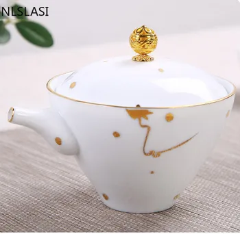 Nov slog Keramični čajnik nastavite Anti-oparinami toplotno odporni Čaj, set čaj nastavite čajnik Gospodinjski čaj nastavite pitne posoda NLSLASI