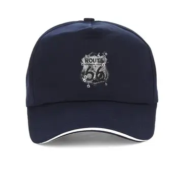 Nova kapa klobuk Route 66 Baseball Skp Arizona State Prijavite Kajenje Bullet Luknje Majhna, da 6XL in Visok Modni Slog Moških Tee100% Bombaž