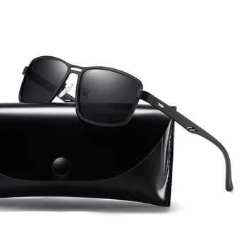 Nova Moda Polarizirajočega TR90 sončna Očala UV400 moška Očala, Classic, Retro blagovno Znamko Design Night Vision Vožnjo sončna Očala De Sol