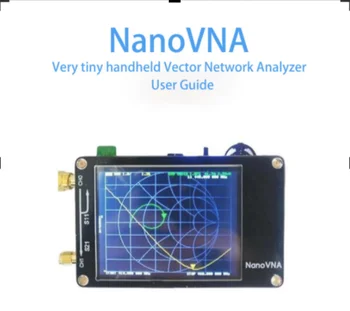 Novo povprečno 2,8-Palčni LCD-Zaslon NanoVNA VNA HF VHF UHF UV Vektorski Analizator Omrežja Antena Analyzer + Baterija