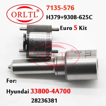 ORLTL H379 33800-4A700 Goriva Napajanje Kompleti za Popravilo 7135-576 Šoba G379 L379PBD in Ventil 9308-625C za Hyundai 28236381 Euro 5