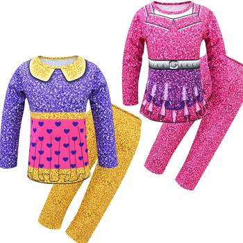 Otrok Pijamas lol rojstni Pižamo Nastavite Otroci moda 2019 Pižamo Za Fante, Dekleta Sleepwear zahvalni obleke Obleke