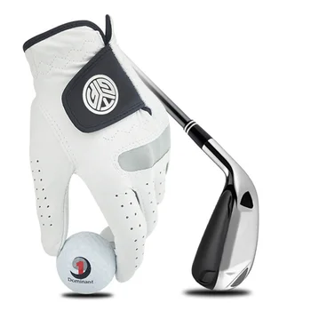 Paket 1 PC Golf Rokavice za Moške Levo Desno Roko Mehko Dihanje Čiste Ovčje kože Z Anti-slip Granule Golf Golf Rokavice Moški