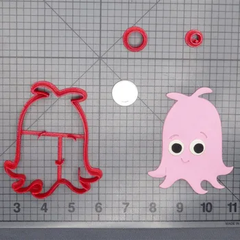 Pearl Hobotnica rezanje set peko orodje Flip torto plesni torto dekoracijo PLA3D tiskanje