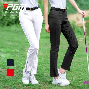 PGM Dame Golf Dolge Hlače Elastična Slim Golf Ženske Hlače Priložnostne Sweatpant Split Svinčnik Hlače Dihanje Šport Dna XS-XL