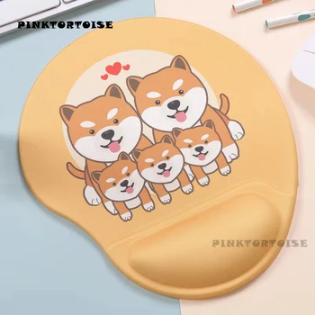 PINKTORTOISE Anime Karton Pes družino Silikonski Zapestje Ostali Mouse Pad prenosni PC playmat MIŠI pad