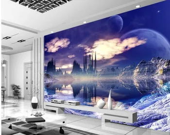 Po meri foto ozadje 3D Sanje Nebo, Mesto po meri tapete za stene ozadja za dnevno sobo ozadje doma dekor
